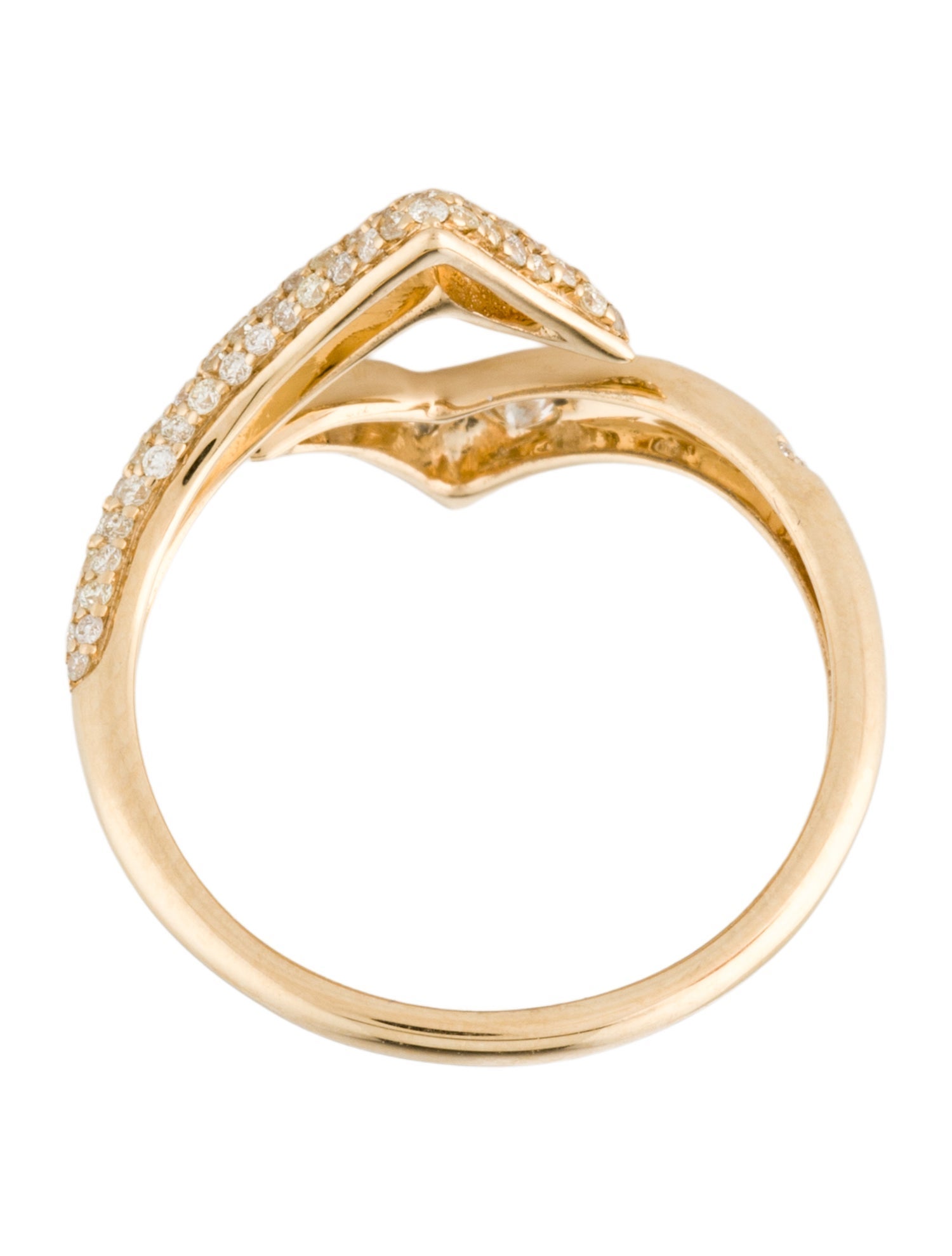 Ring 14K Diamond Cocktail Ring